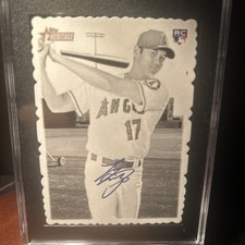 2018 Topps Heritage High Number - 1969 Topps Deckle Edge Shohei Ohtani #1 SGC 10