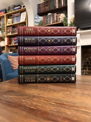 SIGNED Fairyloot Exclusive Poison Study Books 1-6 by Maria v. Snyder 