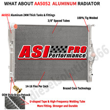 2 Row Aluminum Radiator Fit 2006-2013 BMW 128i 325 328 330 Z4 2.0 2.5/3.0L L6.
