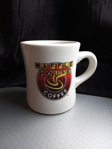 Waffle House Kaffee Restaurant Geschirr Tuxton Kaffeebecher weiß 8 Unzen Keramik