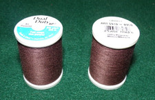 Dual Duty All Purpose Polyester Thread, 250 yards, Chocolate 8950 
