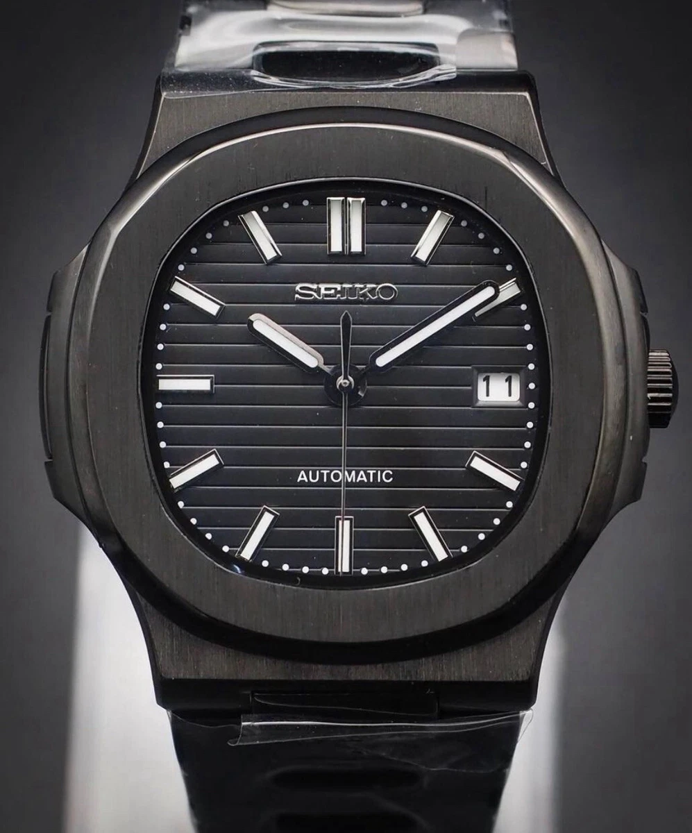 NAUTISEIKOLUS BLACKED OUT - NH35 AUTOMATIC DARK KNIGHT DIAL BLACK