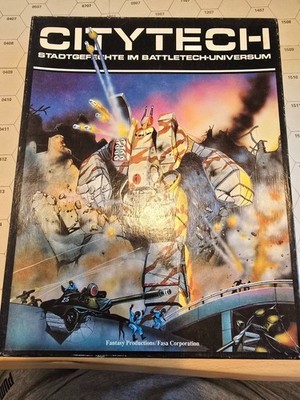 Battletech Box CityTech, Stadtgefechte im Battletech Universum, deutsch