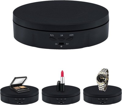Electric Lazy Susan 360° Display Turntable - Versatile Spinning Product Showcase