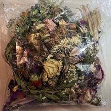 Dried Flowers Bulk Roses Pink Purple Orange Bulk Set