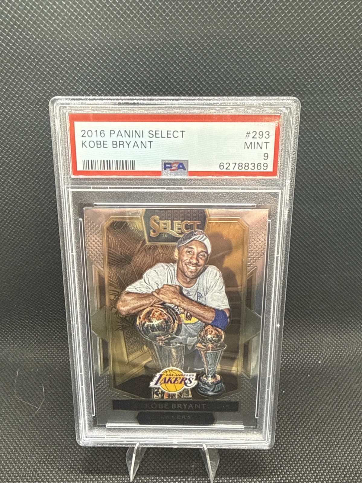 2016-17 Panini Select - Courtside Kobe Bryant #293 PSA 9 Mint
