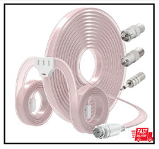 Indoor FM Radio Antenna for Stereo Receiver, F Type Male Dipole Stereo Antenna f