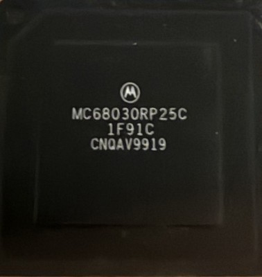 Motorola Microprocessor   MC63030RP25C 