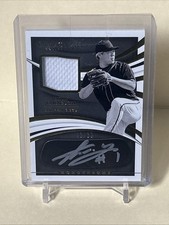 2021 Immaculate Shun Yamaguchi Eyeblack Auto 43/68 San Francisco Giants Jersey