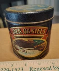 Vintage Jack Daniels Old No 7 Whiskey Tin Round Collectible!