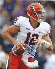 SYRACUSE RYAN NASSIB SIGNED 8X10 PHOTO W/COA QUARTERBACK NFL DRAFT
