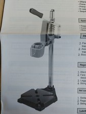 SUPPORTO VERTICALE PER TRAPANO DA BANCO A COLONNA con BASE 