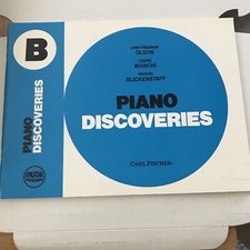 Piano Discoveries B Carl Fischer    Sheet music 5C