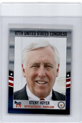 2021 United States Congress Fascinating Cards Chrome Colorado  Steny Hoyer