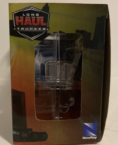 NewRay 1:43 PETERBILT 335 WRECKER TOW TRUCK LONG HAUL TRUCKER ~SAME DAY BOX SHIP - Picture 10 of 14