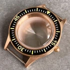 MOD Solid CnSu8 Bronze Sapphire Diver Watch Case For Fifty Fathoms NH35 NH36