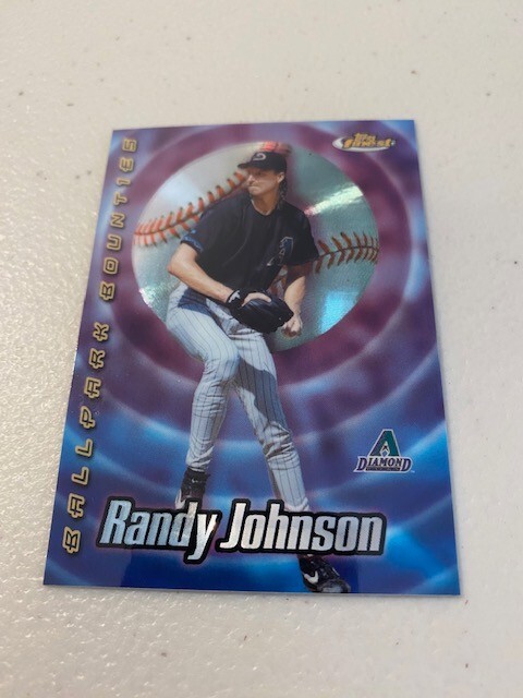 Randy Johnson 2000 Topps Finest Ballpark Bounties Arizona Diamondbacks