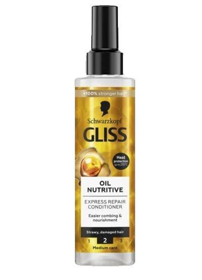 Schwarzkopf Gliss Hair Repair Oil Nutritive Spray conditioner for dry/damaged