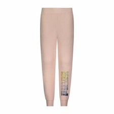 NWT Big Girls Puma Pink Sparkly Logo Joggers, Size LARGE, Free Shipping