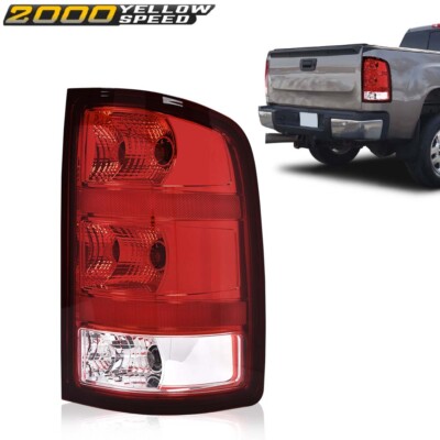 2007-2013 GMC Sierra 1500 2500HD 3500HD Tail Light Brake Lamp RH Passenger Side - Foto 9