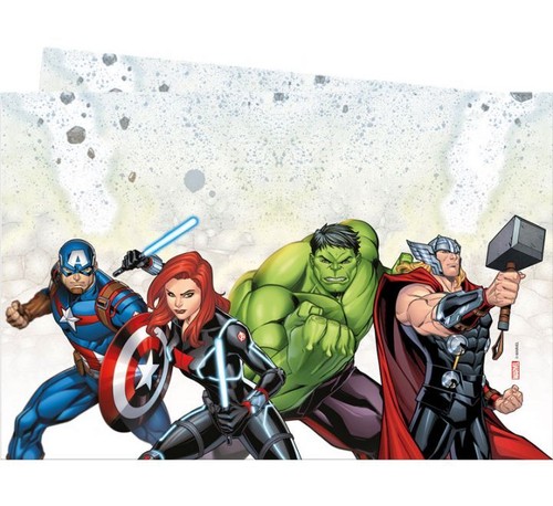 Marvel AVENGERS Party Supplies Birthday Avengers Party Tableware Decorations - Picture 7 of 21