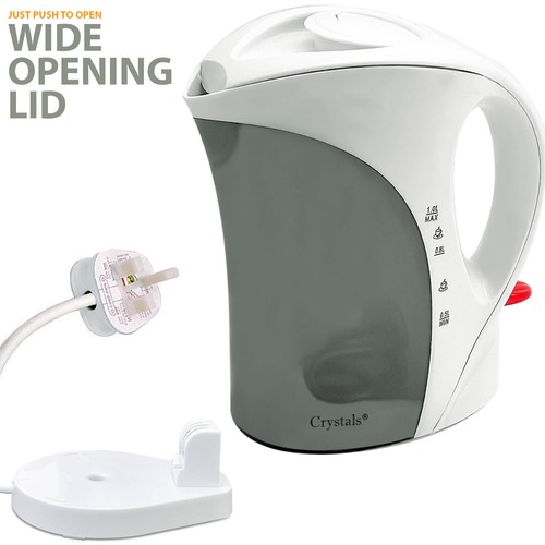 Travel Kettle Portable Electric 1L Camping Caravan Kitchen Hotel Jug Holiday New - Picture 9 of 20