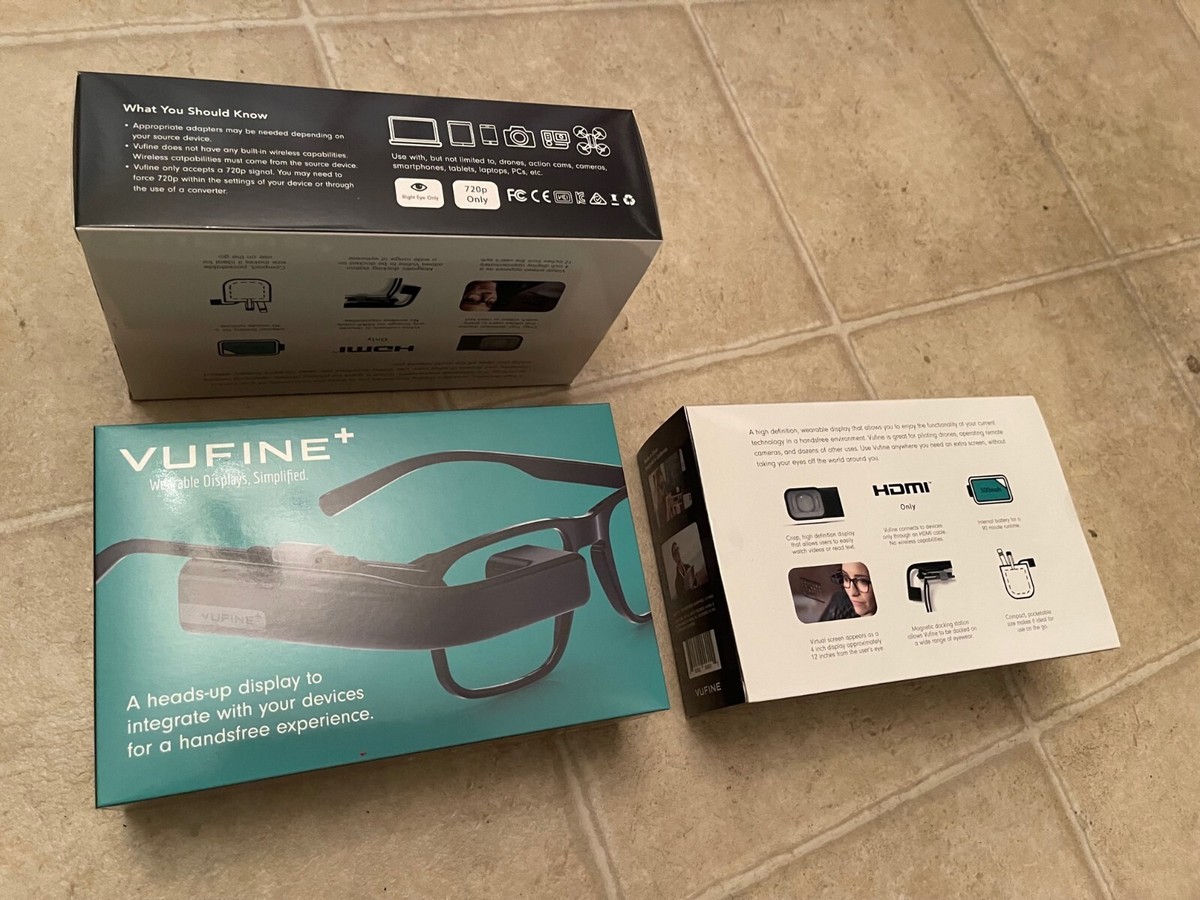 VUFIE+ウエアラブルデスプレイ・中古品購入価格¥22,800円 VUFIE+ウエアラブルデスプレイ・中古品購入価格¥22,800円