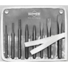 Mayhew Tools 61025 Punch and Chisel Set, 8 Pi...