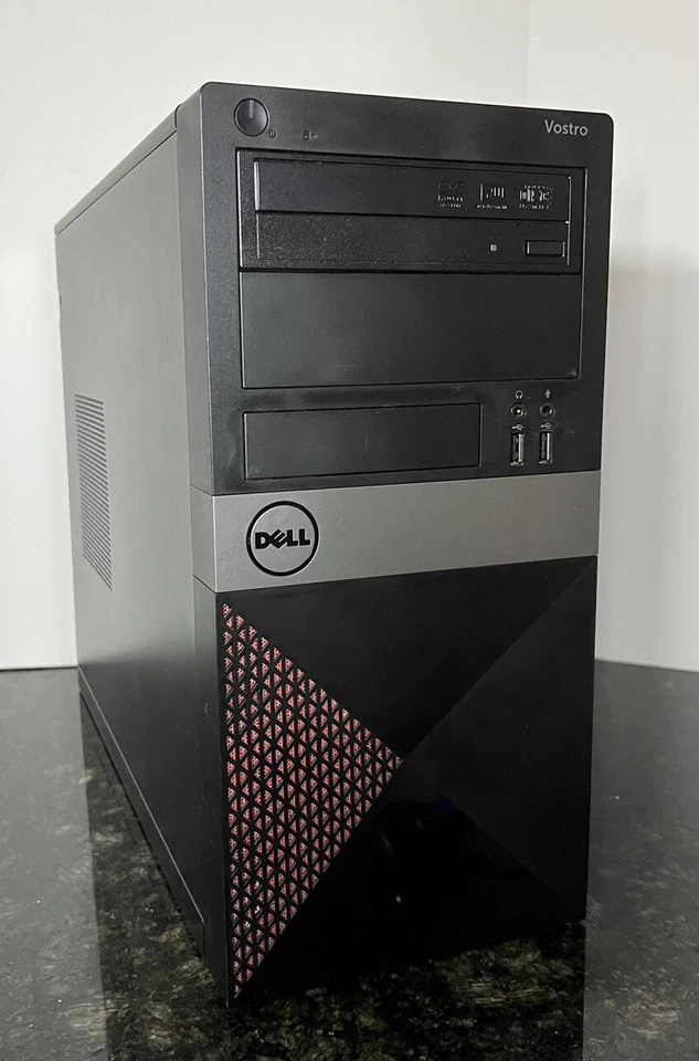 Torre Dell Vostro 3905 AMD R8-7600 3,1 GHz 8 GB RAM 920 GB, Win 10 Pro, R9 360 GVC Foto 2 de 4