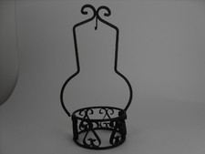 Lampada Lanterna porta candela Vintage in ferro da appendere da esterni interni