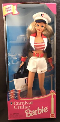 CARNIVAL CRUISE BARBIE~SPECIAL EDITION~Mattel 1997~NRF EXCELLENT