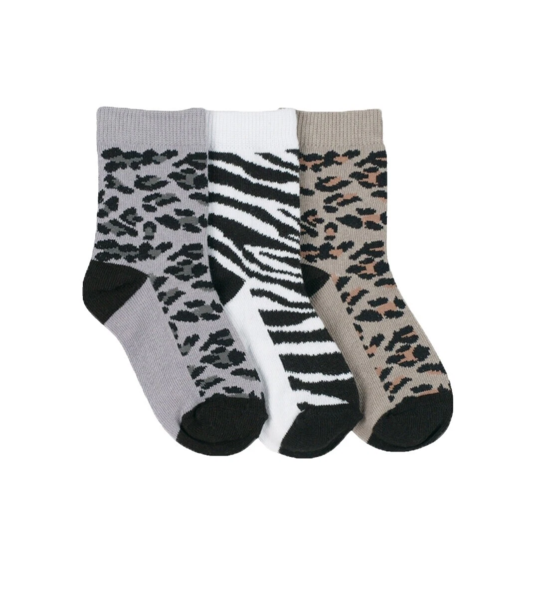 Calcetines Y Mallas para Mezcla de Algodón Negro Para Niñas