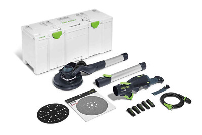 Festool Langhalsschleifer PLANEX LHS 2 225 EQI-Plus mit LED-Licht Zubehör 575990