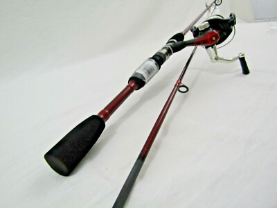 HT POWER FLEX DX 6' CRAPPIE POLE COMBO PFX-602M SPINNING ROD | eBay