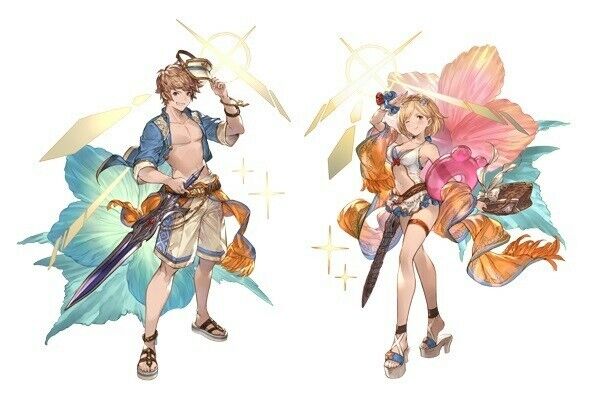 Granblue Fantasy The Animation Gran & Djeeta Summer Ver. Skin Serial Code