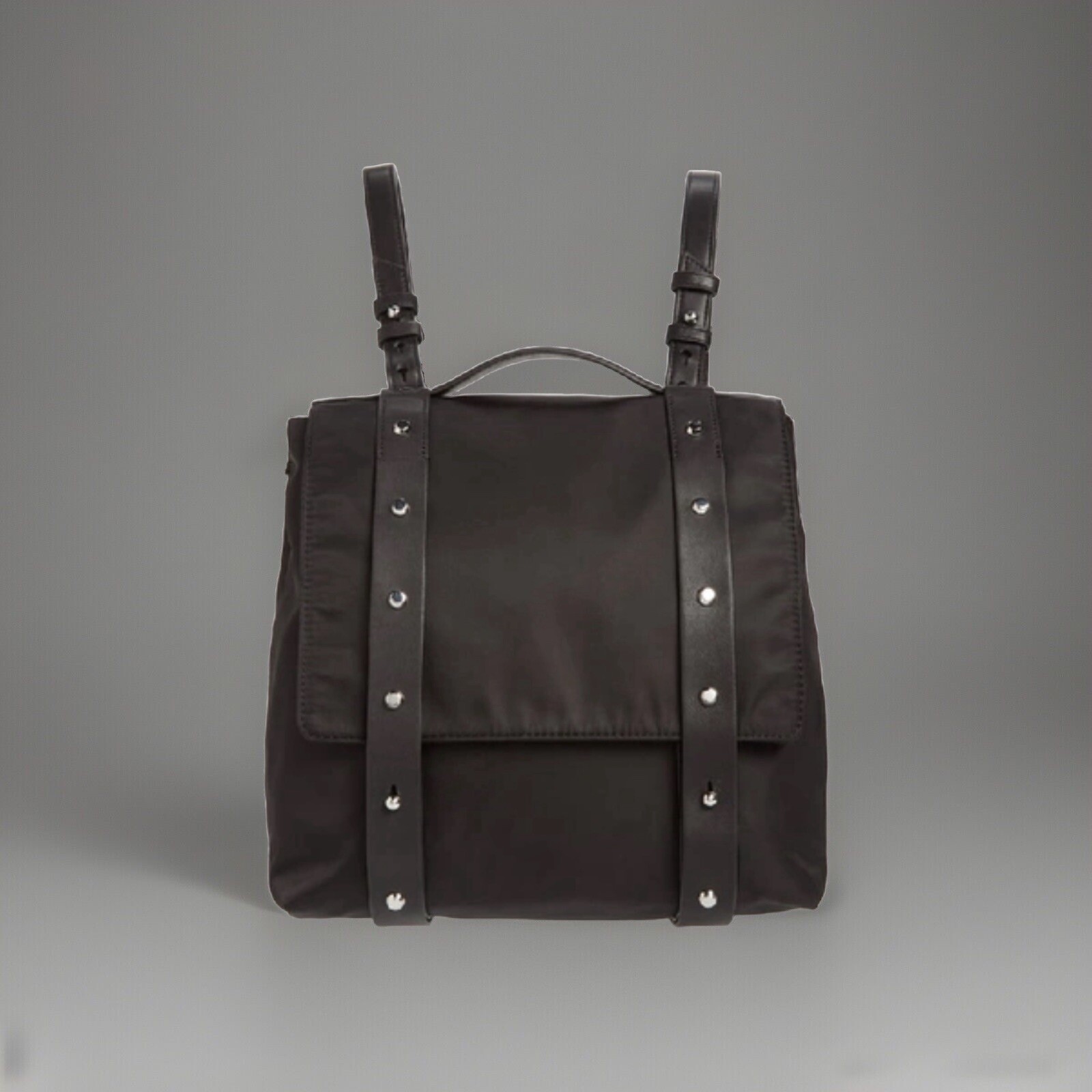 All Saints Sid Nylon Backpack Black Backpack - image 4