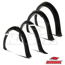 GLOSS BLACK WHEEL ARCH WIDE BODY KIT FENDER FLARES FOR FORD RANGER T7 2015-2019
