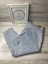 Levi's 711 Skinny Jeans Women's Plus Size: 26W Light Wash Stretch Denim NWT 