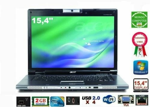 Notebook e computer portatili Acer SO Windows 7