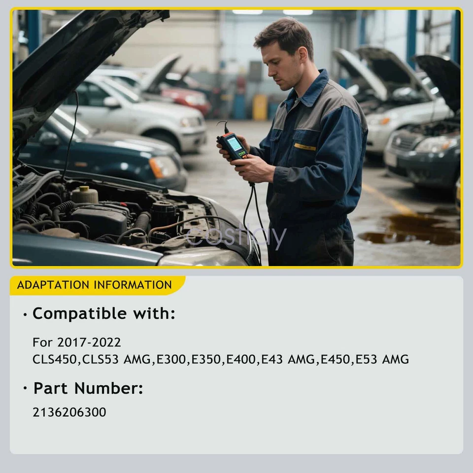 Conjunto de soporte de radiador delantero superior para Mercedes-Benz W213 E300 E350 E400 Foto 3 de 4