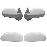 Ecoological Upper Side Mirror Covers-Summit White Silverado/Sierra MBG10
