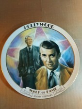 Jimmy Stewart Hollywood Walk Of Fame Collector's Plate - Danbury Mint - # A1110