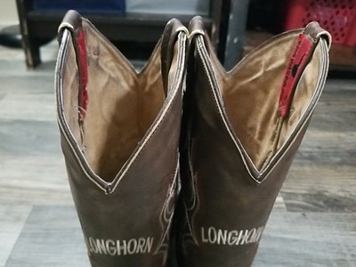 Mens Genuine Python Quality Handcrafted Western Brown  display picture 3