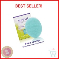 Buf-Puf Body Sponge, Bath Sponge, Dermatologist Developed, Cleanses Skin of Dirt
