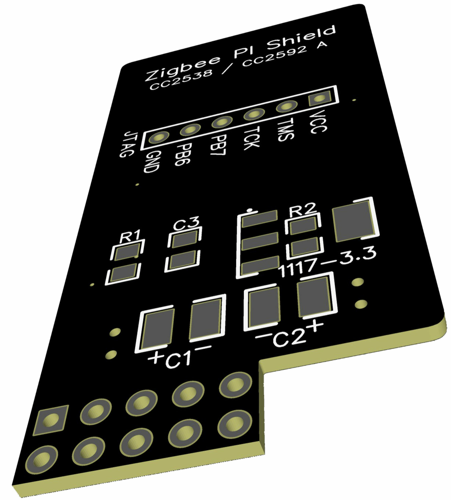 2X ZigBee 3.0 CC2538 CC2592 PCB, Board fürfor Raspberry PI - NeuNew