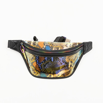 LIKE DREAMS Snakeskin Hologram Fanny Pack 420048