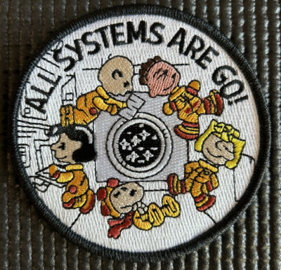 NASA ALL SYSTEMS ARE GO! ISS  2023 SPACE PATCH - ARTEMIS PROGRAM - 3.5 