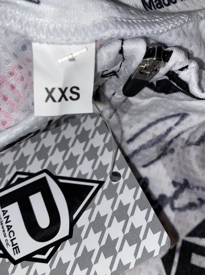 NUEVO Jersey elástico de ciclismo Panache Horizon orgánico para hombre con cremallera completa talla XXS Foto 2 de 4