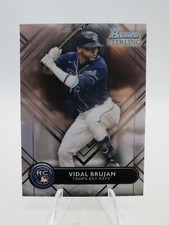 2022 Bowman Sterling #BSR-15 Vidal Brujan RC Rays