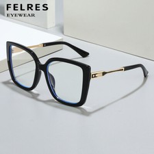 Women Cat Eye Anti Blue Light Retro Eyeglasses Fashion Full Frame Glasses Frames